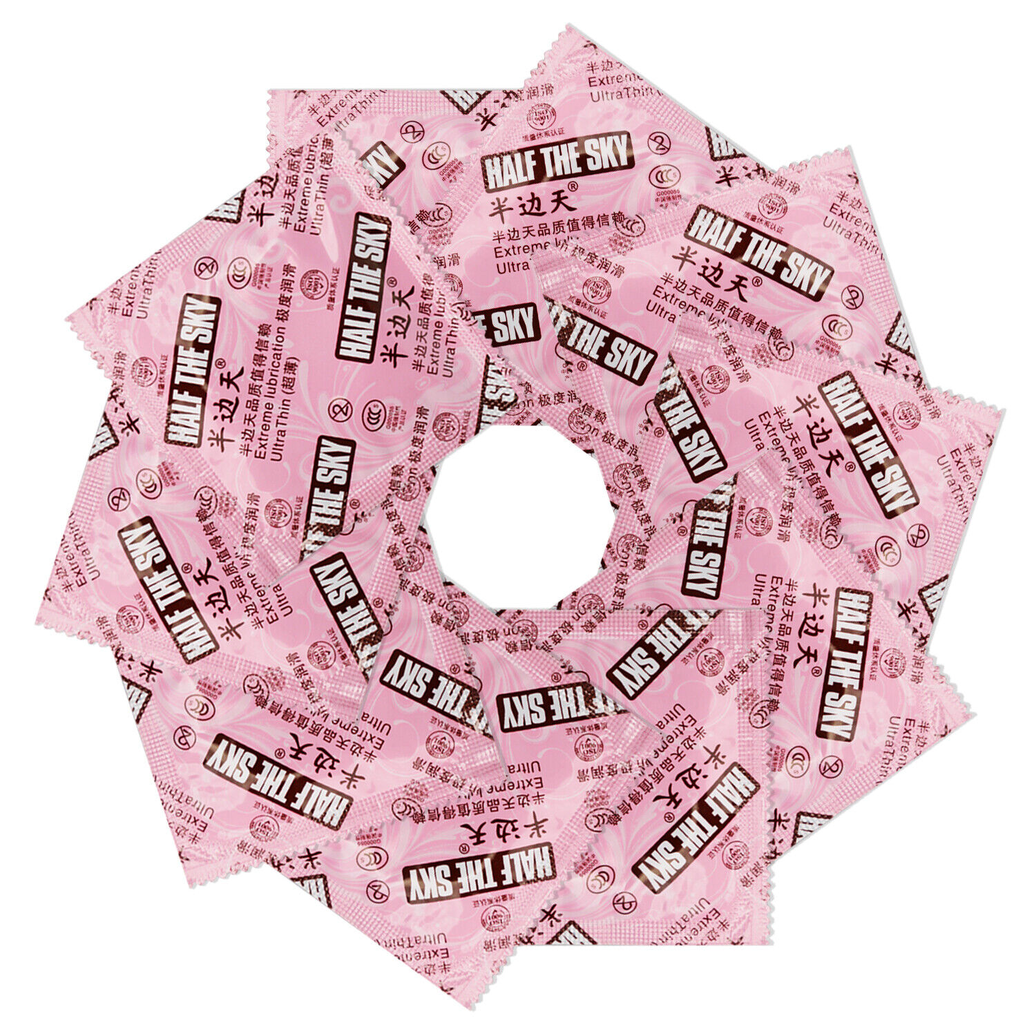 Htwon Ultra Thin Latex Condoms lubrication Extreme Extended Pleasure