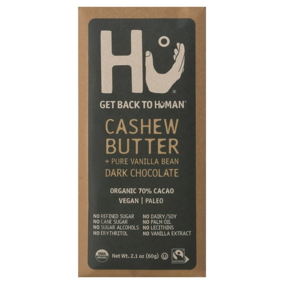 Hu Chocolate Cashew Butter with Vanilla Bean 2.1 oz (Pack of 12)