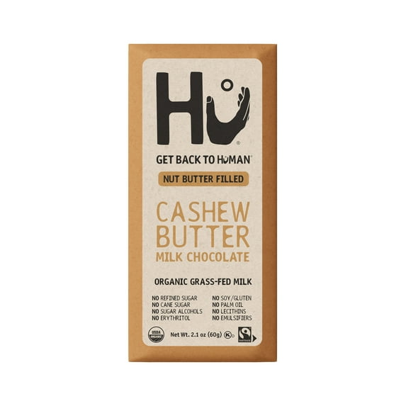 Hu Cashew Butter Milk Chocolate Bar, 2.1 Ounce Bar, 1 Count