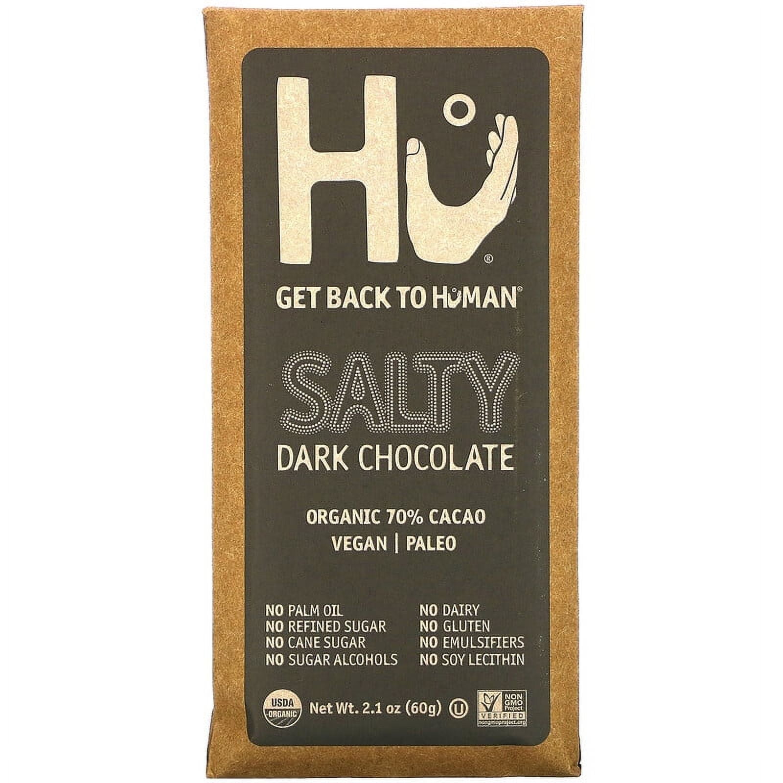 Hu, Salty Dark Chocolate, 2.1 oz Pack of 3