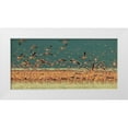 thumbnail image 1 of Hua, David 32x17 White Modern Wood Framed Museum Art Print Titled - Gathering In Golden Light, 1 of 4
