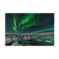 thumbnail image 1 of Hua Zhu 'Ice Lake' Canvas Art, 1 of 3