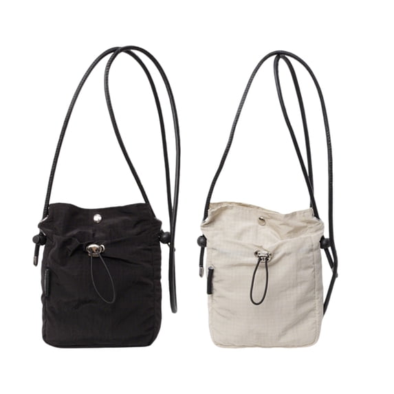 HuaAngel 2-Pack Women Crossbody Small Cloth Bag Simple and Stylish Mobile Phone Bag Adjustable Shoulder Strap