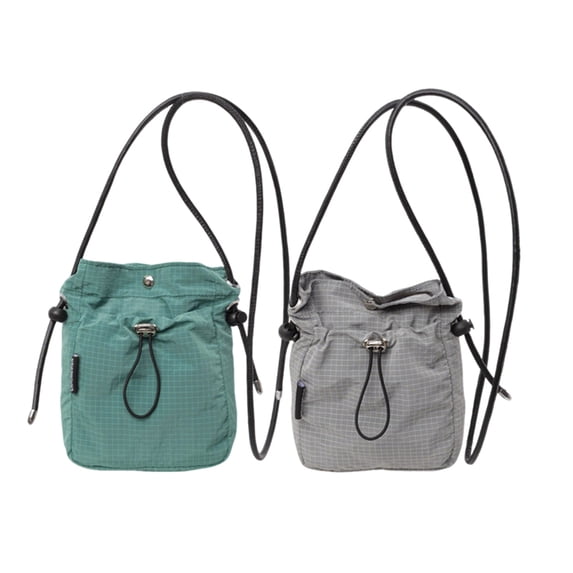 HuaAngel 2-Pack Women Crossbody Small Cloth Bag Simple and Stylish Mobile Phone Bag Adjustable Shoulder Strap
