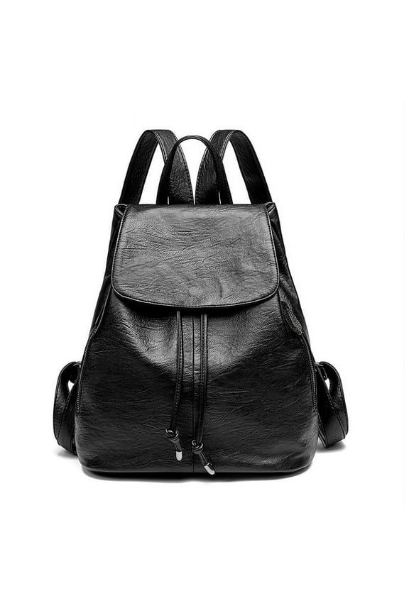HuaAngel Backpack Purse for Women Leather Drawstring Anti-theft Shoulder Bag Fashion Multipurpose Travel Bag