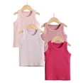 thumbnail image 1 of HuaAngel 4-Pack Kids Cotton Tank Tops Sleeveless Crew Neck T-shirt Sizes 3-9Years, 1 of 2