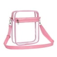 thumbnail image 1 of HuaAngel Clear Crossbody Purse Stadium Approved Crossbody with Adjustable Shoulder Strap for Concerts, Sporting Events, 1 of 7