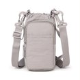 thumbnail image 1 of HuaAngel Crossbody Water Bottle Shoulder Bag Adjustable Shoulder Strap Fits 16 oz to 40 oz Bottles Multiple Storage Pockets Side handles, 1 of 7