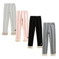 thumbnail image 1 of HuaAngel Girls Cotton Leggings Soft with Flower 4 Packs Sizes 2-8, 1 of 6