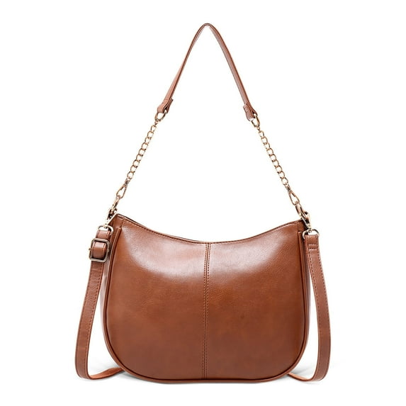 HuaAngel Shoulder Bag Fashion Retro Large Capacity Tote Bag for Women with Two Shoulder Strap