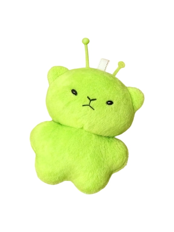 Alien Cat Plush Toy Keychain Accessory for Bags Backpacks Hanging Decoration