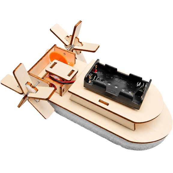 HuaJing Motion Study Paddle Wheel Boats Model Set for Classroom Builds and Home Labs