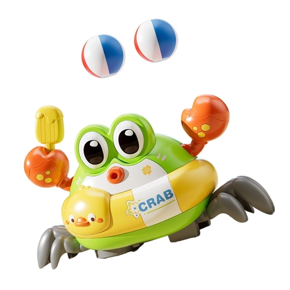 HuaJing Musical Moving Crab Toy with Colorful Lights, Swaying Dance ...