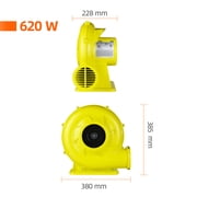 HuaWei 620W 0.8HP Portable Inflatable Air Blower Pump Fan