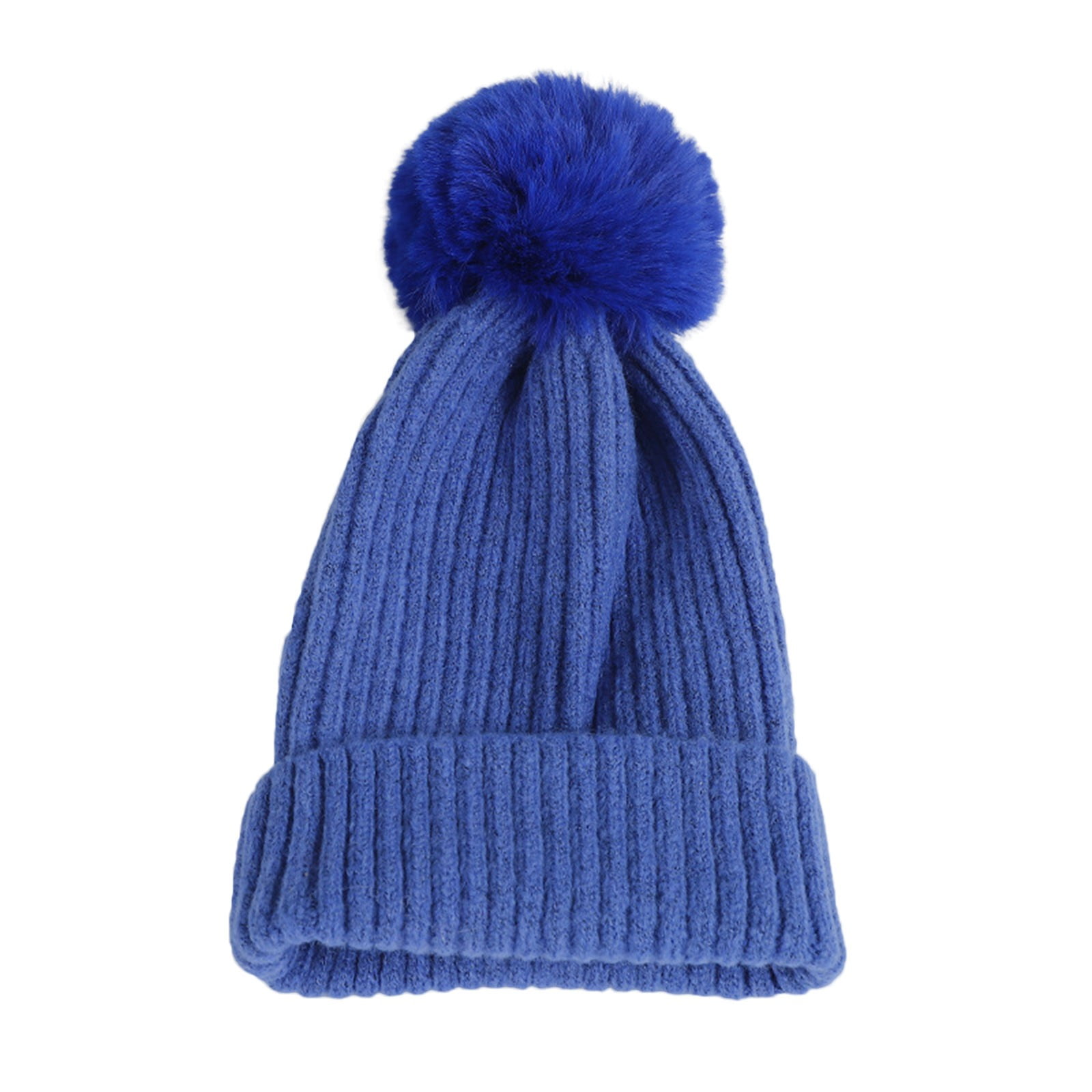 Huaai Knit Beanie Hat for Women Winter Thick Solid Lined Beanie Hats