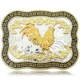 thumbnail image 1 of Huabola Calyn Western Belt Buckles for men women - Rooster Belt Buckle - Rodeo Cowboy Belt Buckle - Fits 1.5” Belts, 1 of 6