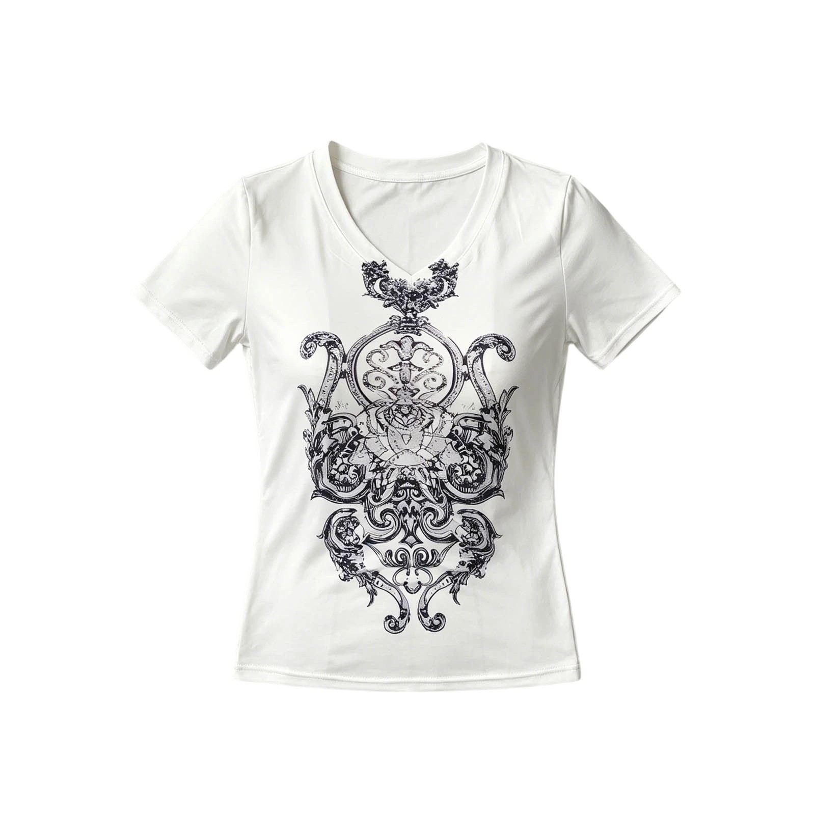 Playeras grunge para mujer, estilo vintage de los 2000, gráficos Y2K, manga corta, góticas, emo, ropa de calle