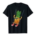 thumbnail image 1 of Huachaog T Shirts Womens Short Sleeve Letter Print Round Neck Tee Everyday Wear Regular Blouse, 1 of 2