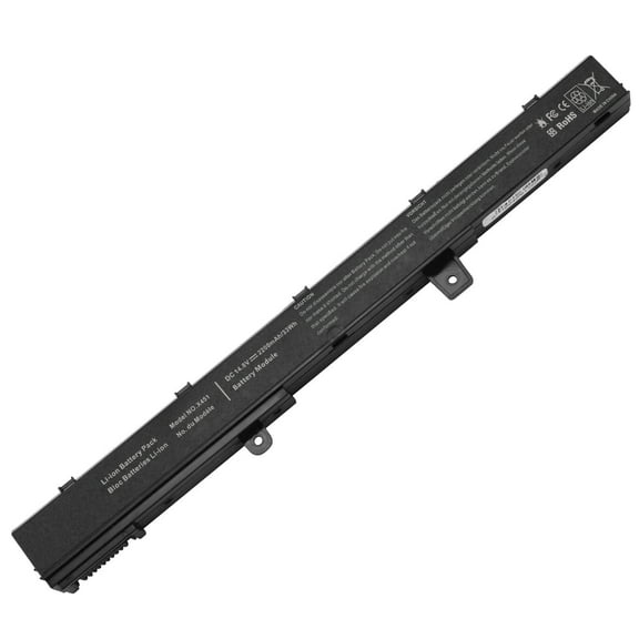 Huajiang Tech Battery for Asus X551 A31N1319 X551C A41N1308 D550 X551CA A31LJ91 X451 X451C 00B110-00250600 0B110-00250100 4 Cells 2200mAh 33wh