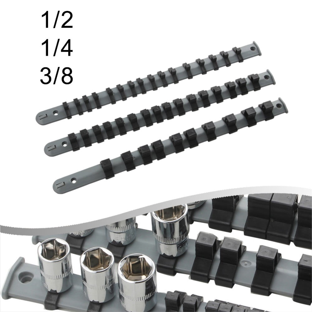 Huajuming 3Pcs Socket Storage Rack Socket Organizer Tray 350Mm Socket ...