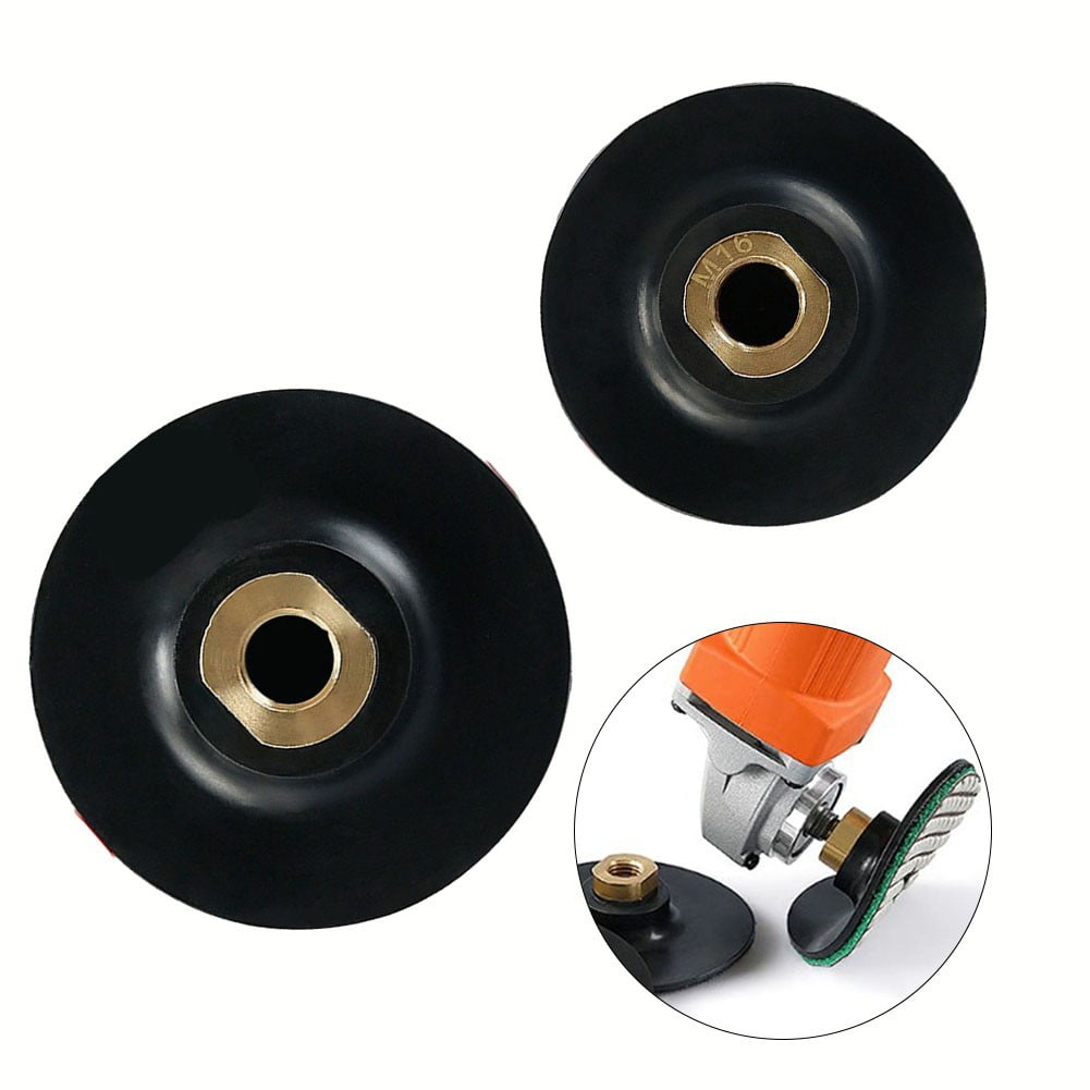 Huajuming Rubber Backing Pad Polishing Grinding Disc Holder For Angle ...