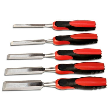 Huajunming 1Pc Wood Chisel 10-25Mm Woodworking Carving Tools Bevel Edge Chisels For Diy,10Mm
