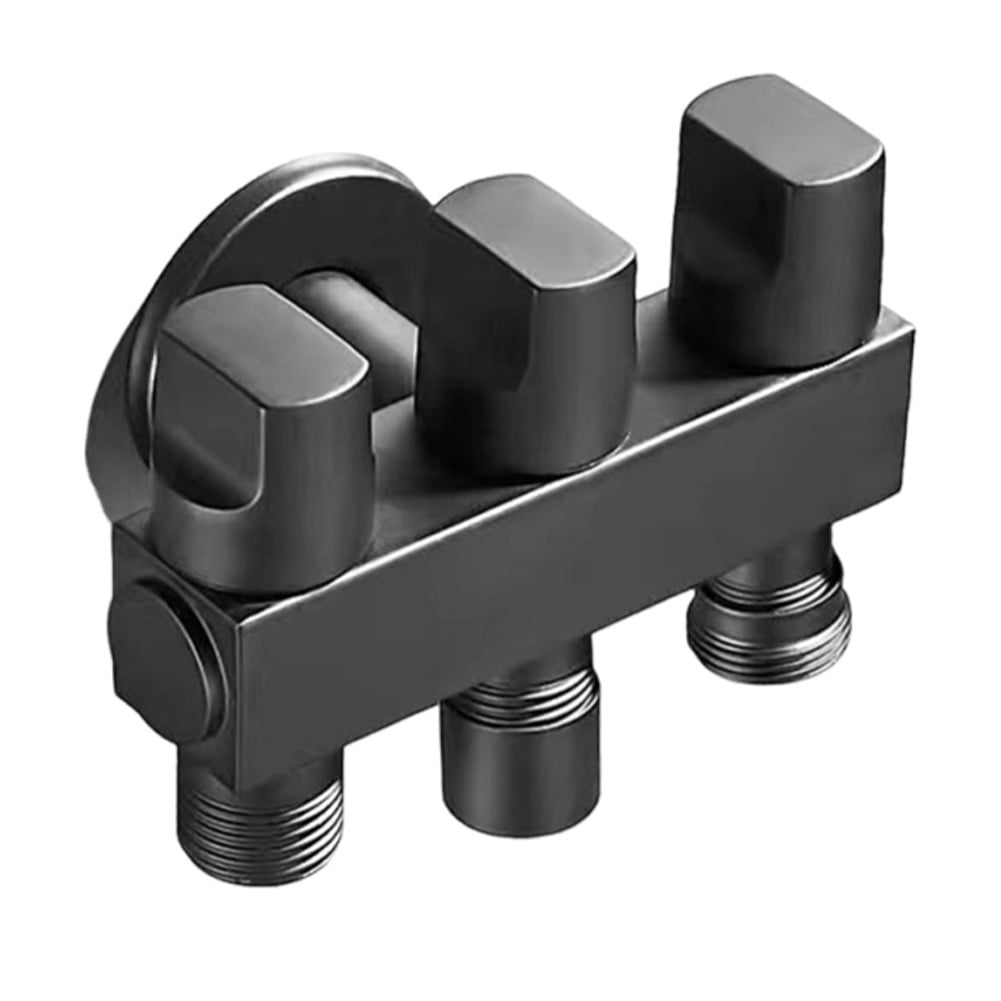 Huajunming One Inlet And Three Outlet Angle Valve With Separate Switch ...
