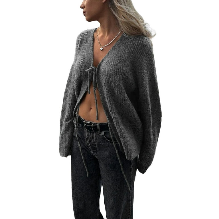 Lightweight tie hotsell front cardigan