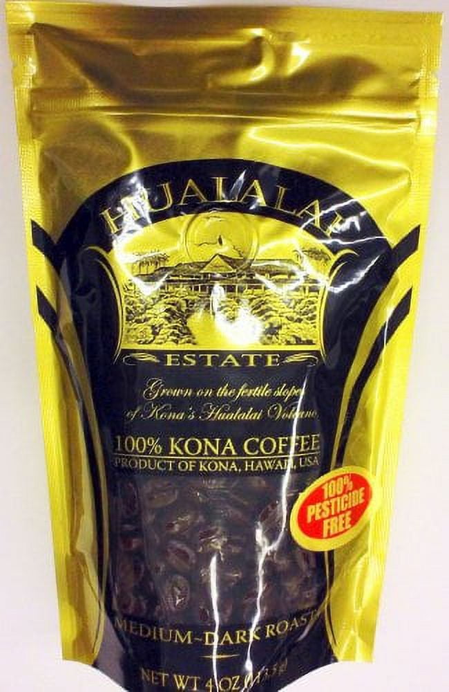 Hualalai Estate Coffee 100% Kona Coffee 7 oz Ground or Whole