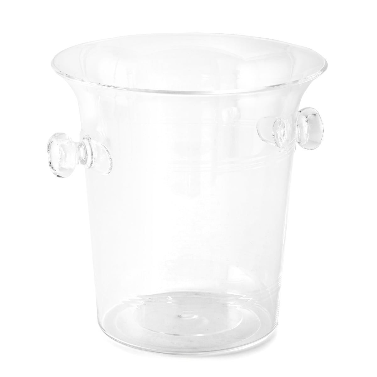 Clear Acrylic 3.5 Quart Champagne Bucket with Handles