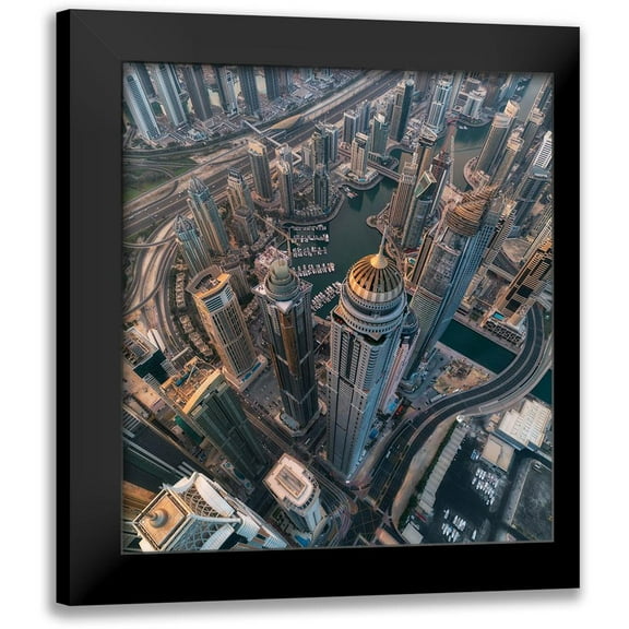 Huang, Stan 12x13 Black Modern Framed Museum Art Print Titled - Princess Marina