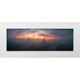 thumbnail image 1 of Huang, Stan 14x7 White Modern Wood Framed Museum Art Print Titled - Bay Of Colour, 1 of 4