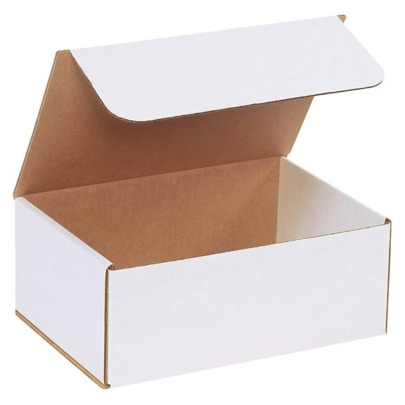 Huang zhong wen Aviditi White Corrugated Corrugated Cardboard Mailing Boxes, 10" x 7" x 4",Pack of 50, Crush-Proof, for Shipping, Mailing and Storing