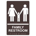 Huang zhong wen Family Restroom (With Braille = Family Restroom) ADA