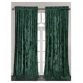 thumbnail image 1 of Huang zhong wen Lux Forest Green Crushed Velvet Curtains 2 Panel Set - 96 inches Long Room Darkening Luxury Distressed Velvet Rod Pocket Window Drapes for Living Room Bedroom 50" W x 96" L, 1 of 9