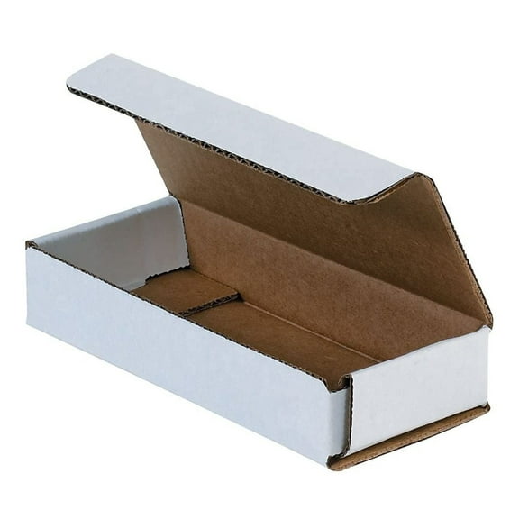 Huang zhong wen White Corrugated Cardboard Mailing Boxes, 9" x 6" x 1", Pack of 50, Crush-Proof, for Shipping, Mailing and Storing