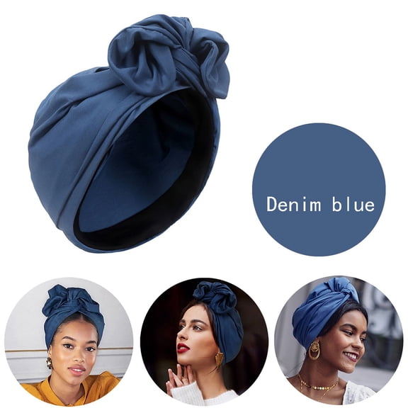 HuangHuanChen African Turban Head Wraps Womens Turbans And Head Wraps Hair Hats Fashion Accessories Headbands F