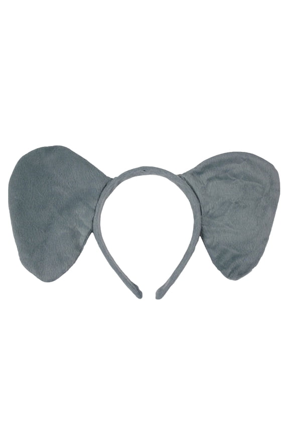 Animal Plush Ear Headband For Women Cute Animal Headband Plush Headwear Cute Animal Hoop Soft Fuzzy AccessoryThemed Party Role Play Khaki1