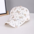 thumbnail image 1 of HuangHuanChen Baseball Cap For Women Men with Diamonds Butterfly Pattern Adjustable Breathable Casual Sports Cap Hat Rhinestone Ponytail Mesh Shiny Bling Baseball Cap Unisex Yellow One Size, 1 of 3