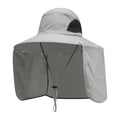 thumbnail image 1 of HuangHuanChen Bucket Hats for Women Summer Outdoor Wide Brim Sun Hat UPF50+ Fishing Hat with Neck Flap Breathable Adjustable Chin Strap Foldable UV Protection Sun Hats One Size, 1 of 2