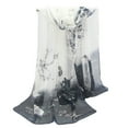 thumbnail image 1 of HuangHuanChen Chiffon Scarf for Women Fashion Stripe Shawl Soft Beach Towel Scarf Lightweight Scarves Elegant Scarfs Scarf for Women, 1 of 2