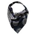 thumbnail image 1 of LXJHUAN Floral Triangle Head Scarf for Women Lightweight Soft Bandana Neck Wrap Colorful Fashion Floral Hair Scarf Outing Travel Wear Comfort Head Scarf Multicolor One Size, 1 of 4