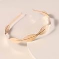 thumbnail image 1 of HuangHuanChen Hair Headband for Women Metal Flower Simple Headband Retro Leaves Accessories Ladies Headband B, 1 of 2