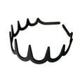 thumbnail image 1 of HuangHuanChen Headbands for Women With Teeth Non Slip Headband with Teeth, Plastic Hair Bands for Daily Work Makeup Sports 90s Retro Style Hair Accessories for Women Hair Headband BK6 One Size, 1 of 2