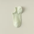 thumbnail image 1 of HuangHuanChen No Show Socks Candy Colored Socks Boneless Boat Socks Summer Green, 1 of 4