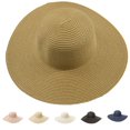 thumbnail image 1 of HuangHuanChen Oversized Wide Brim Sun Hats for Women Men UPF 50+ UV Protection Lightweight Foldable Beach Bucket Hat Windproof Summer Outdoor Travel Gardening Sun Cap Navy, 1 of 4