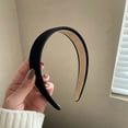 thumbnail image 1 of HuangHuanChen Skinny Headband for Women Effortless Beauty Plastic Headbands hair accessories for women Black, 1 of 4