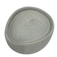 thumbnail image 1 of HuangHuanChen Straw Beret Hats for Women Hand Woven Vintage Church Hat Elegant Pillbox Hat Artist Painter Hats Beret Hat Fashion Casual Summer Wedding Parties Grey M, 1 of 2