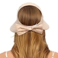 thumbnail image 1 of HuangHuanChen Sun Visor Hats For Womens Wide Brim UPF 50+ Sun Hat UV Protection Hiking Fishing Hats Adjustable Ponytail Packable Sun Cap Hat Summer Packable Cap Beige One Size, 1 of 6