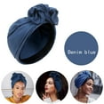 thumbnail image 1 of HuangHuanChen Turban Head Wraps For Women Solid Color Womens Turbans And Head Wraps For Women Fashion Accessories Hair Hats F, 1 of 7